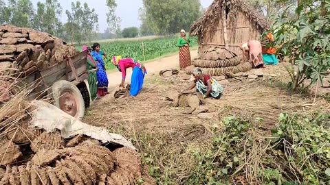 How Do Poor Laborers Spend Their Lives in UP ¶ Rural Life In India Uttar Pradesh ¶ Farmer Life India