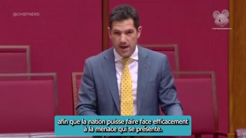 Le sénateur australien Alex Antic expose le plan de la cabale pour le pouvoir absolu