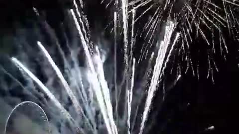 Fireworks show in the Emirates