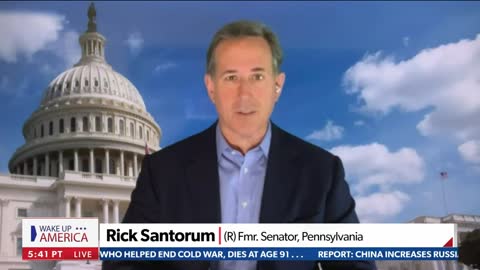 Focusing on Donald Trump ENERGIZES Democrats: Former Pennsylvania Senator Rick Santorum