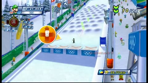 Mario and Sonic At The Olympic Winter Games Game3