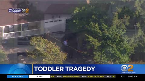 Authorities investigating death of toddler in New Jersey driveway