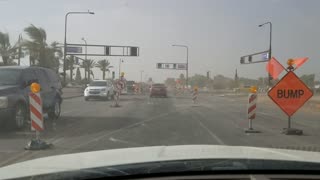 Dust Storm Blocks Out Traffic