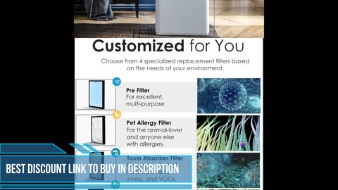 SimPure Air Purifier Medical Grade Filtration with HEPA Filter