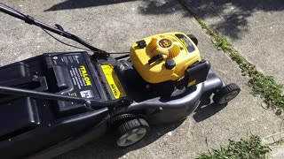 Talon Trash Picked Lawnmower Repair