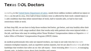 PainStopMD.com - Texas DOL & Workers Comp Doctors