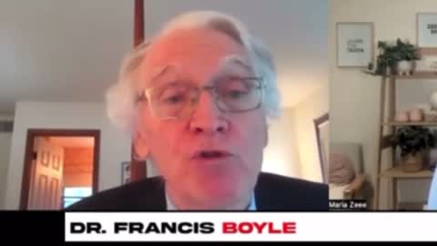 Dr. Francis Boyle: 'Monkeypox has been released in order to push through the 'plandemic treaty.'