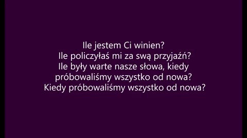 Zanim pójdę - Happysad (tekst)