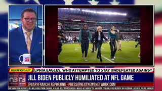 HCNN - Jill Biden PUBLICLY HUMILIATED As Crowd ERUPTS At Eagles Stadium