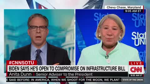 Jake Tapper confronts WH adviser Anita Dunn on Biden undermining vaccine confidence