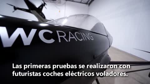 Carreras de coches voladores; la F-1 del futuro en el desierto de Australia