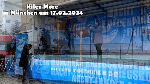 Kilez More in München am 17.02.2024 - MACHT FRIEDEN -