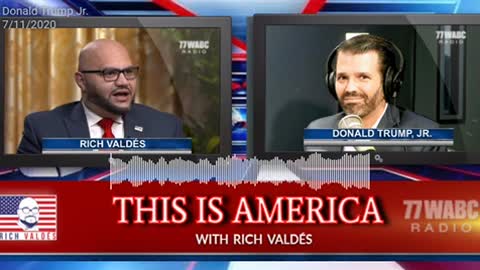 Donald Trump Jr. joins Rich Valdes to discuss Hispanics, 2020, and new book