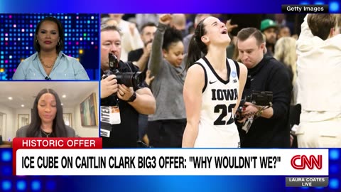 Iowa's Caitlin Clark gets $5 million offer from Ice Cube to play in Big3