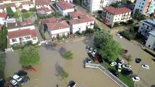 Tuscany locals devastated by floods after storm