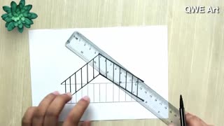 How to Draw a 3D Ladder - Trick Art For Kids 2021!