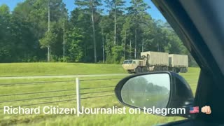 More Military Convoys, Texas