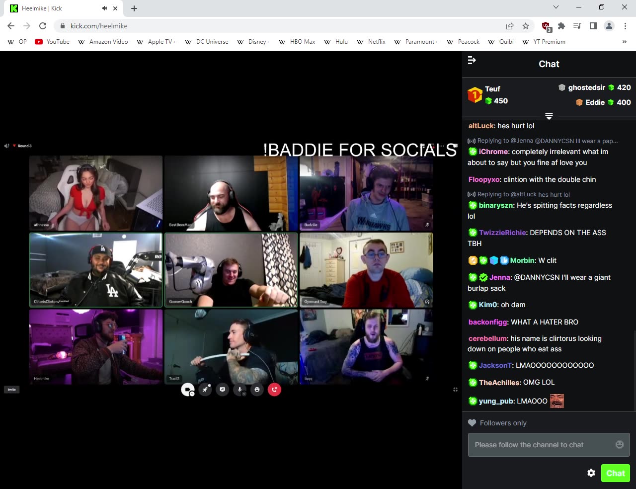 Heelmike E DATE w Athnessa March 8 2023