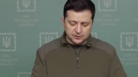 ‘We will give you arms’_ Zelensky ask people to defend Ukraine during speech