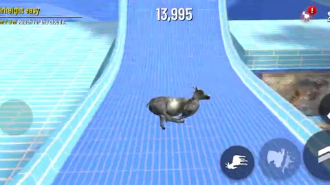 Goat Simulator Game Played by Abdiel