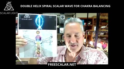 Double Helix Spiral Scalar Wave for Chakra Balancing