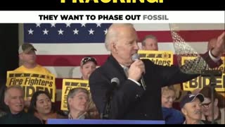 Biden Making Numerous Comments Opposing Fracking