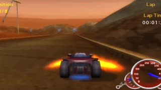 Hot Wheels Ultimate Racing - Survival Mode Hard Difficulty Series Race 3 Gameplay(PPSSPP HD)