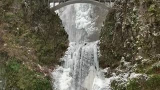 Waterfall in Winter