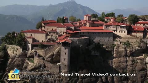 My choice in Greece-The Meteora is a rock formation in central Greece #1