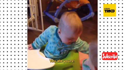 Little Cookie Thieves FUNNY Babies eating food and EVERYTHING - OMG don't stop to laugh Viral TRND