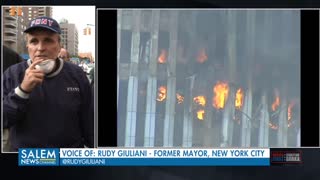 I was Less than 2 Blocks Away when the Towers Fell. Rudy Giuliani with Sebastian Gorka