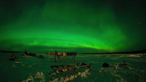 Northern Lights as it happens
