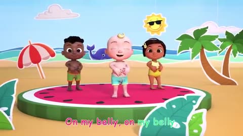 Belly Button Dance Kids_ _ CoComelon Nursery Rhymes & Kids Songs