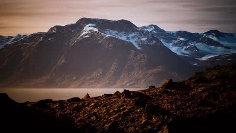 mountains and fjords at norway landscape