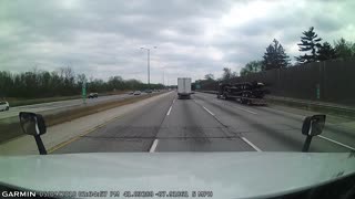 Semi Driver Causes Massive Accident on Freeway