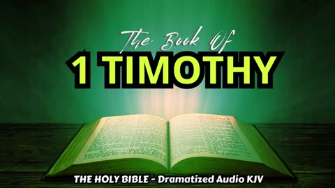 ✝✨The Book Of 1 TIMOTHY | The HOLY BIBLE - Dramatized Audio KJV📘The Holy Scriptures_#TheAudioBible💖