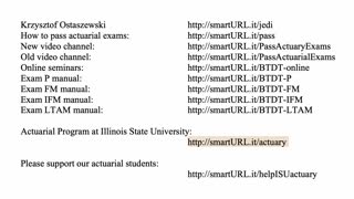 Exam P exercise for April 2, 2021