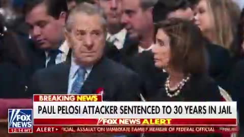 🚨BREAKING: Paul Pelosi's Attacker Sentenced To 30 Years In Prison...