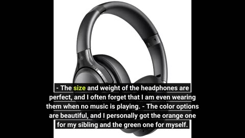 BERIBES Bluetooth Headphones Over Ear, 65H Playtime and 6 EQ Music Modes Wireless Headphones wi...