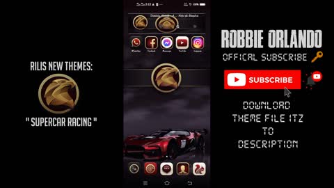 SUPERCAR RACING - VIVO THEMES ANDROID