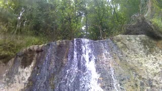 Mineral Stream Waterfall on the Leaf River, Mississippi