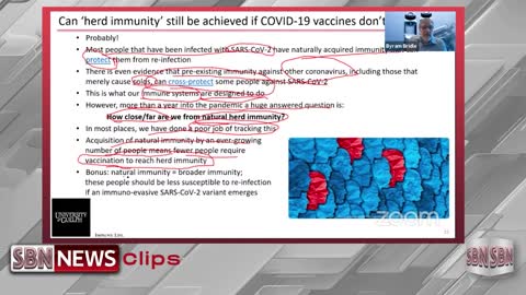 "I Would Probably Prefer To Have Natural Immunity" - Dr. Byram Bridle (Viral Immunologist) - 1818