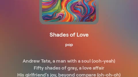 Shades of love by Top G