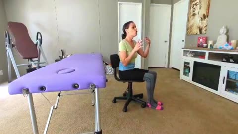 Stretches for Low Back & Sciatica Pain at the Office