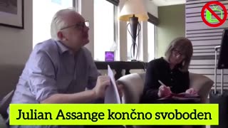 Julian Assange končno svoboden!