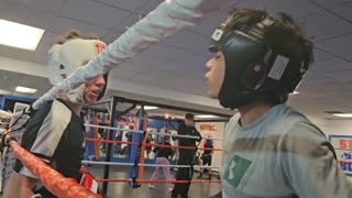 Joey sparring Nico 1. 1/18/24