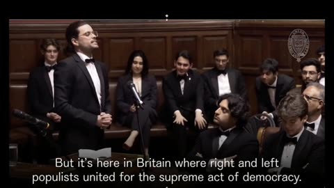 Oxford Open Debate Puts The Deep State Zionists Nazis In Their Place. Young Minds Are Waking Up To The Genocide And Government Corruption