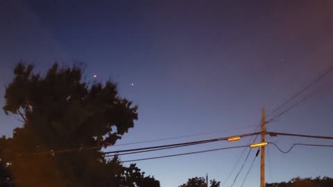 Video of Lights seen Moving Over Circleville - 09/09/2022