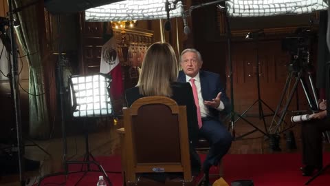 Entrevista al presidente Andrés Manuel López Obrador en 60 minutos de CBS