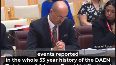 Senate Hearing on Excess Deaths in Australia